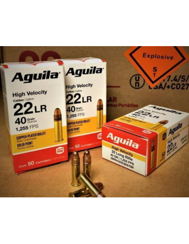 AGUILLA X 500  CAL.22LR CUIVRE HAUTE...