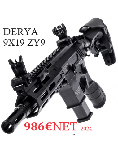 CARABINE DERYA ZY9  9X19  PROMO 2024