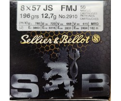 SELLIER & BELLOT  X50  8X57...