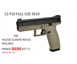 CZ P10 FULL SIZE TAN 9X19...