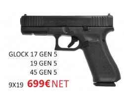 GLOCK - GEN 5 - 17 - 19 -...